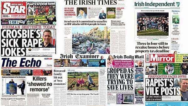 What the papers say: Thursday's front pages