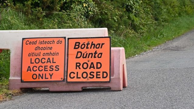 <p>Motorists who have been left confused by several road closures in the West Roscommon area have voiced their anger over the situation. Pic: Denis Minihane.</p>