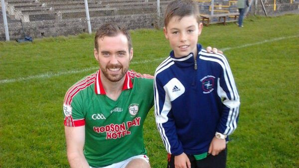 St. Brigid’s star shares same field with his hero to copperfasten county title success