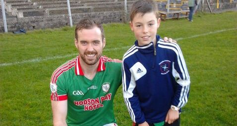 St. Brigid’s star shares same field with his hero to copperfasten county title success