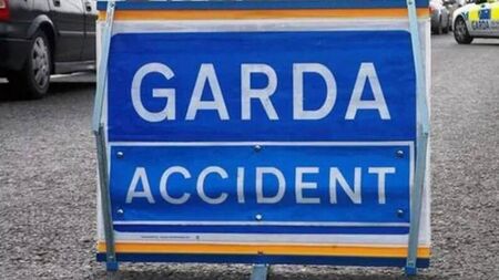 Woman (50s) taken to hospital following collision