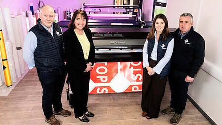 Fermanagh firm celebrates securing share in Irish road sign contract