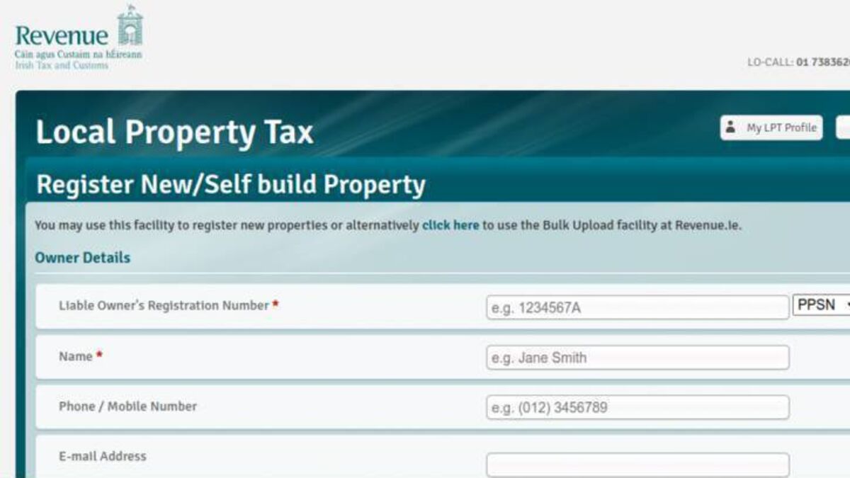 Deadline for filing Local Property Tax returns extended