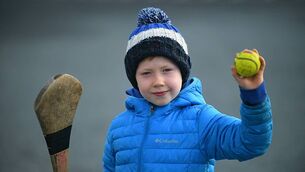 <p>Senan Egan supporting the Four Roads senior hurlers during their Connacht Club Intermediate Hurling Championship quarter-final against Tooreen at King and Moffatt Dr. Hyde Park on Sunday last. Picture: Gerard O'Loughlin</p>