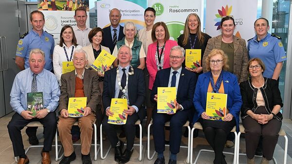 Members of the Older People’s Council pictured at the launch of the Age Friendly Strategy. Pic: Gerard O'Loughlin