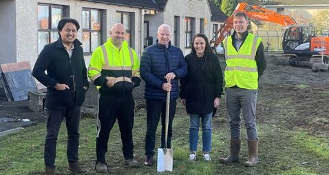 Sod turned on €2m extension at County Roscommon primary school
