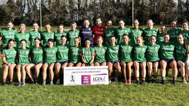 <p>The St. Brigid's team that lost out to Kilkerrin/Clonberne in the Connacht LGFA Senior final. Picture: Roscommon LGFA</p>