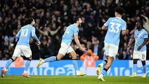 Luke Humphries hits nine-darter to beat Michael Smith at Grand Slam of Darts