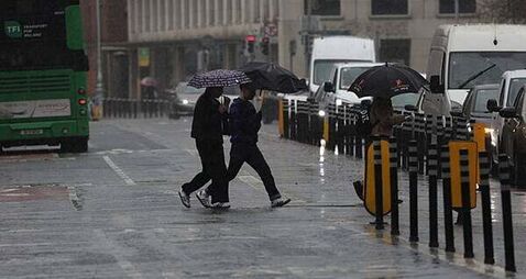 Met Éireann issues rain warning for eight counties