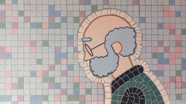 The Mosaic Laneway by Chris Judge and Triskill Design is a nod to the town's heritage. The Mosaic Laneway by Chris Judge and Triskill Design is a nod to the town's heritage.