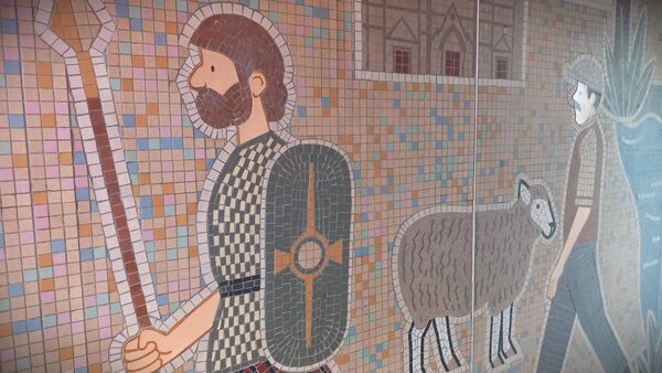 These newest works are part of the ‘Living Laneways’ initiative. These newest works are part of the ‘Living Laneways’ initiative.