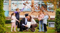 County Roscommon father-of-four celebrates after completing postgrad 