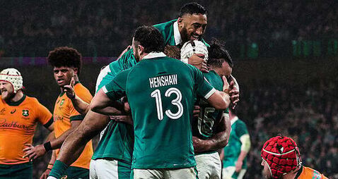 Ireland secure comprehensive 46-19 win over Australia
