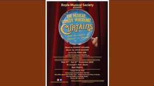 ‘Curtains – the Musical’ opens in Boyle this evening