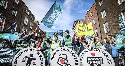 Fórsa says further strikes 'cannot be ruled out' as school staff pension talks collapse Fórsa says further strikes 'cannot be ruled out' as school staff pension talks collapse