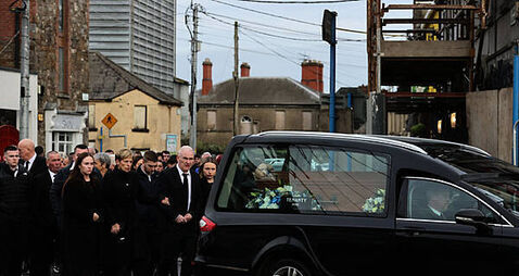 ‘No words to express this sorrow’: Funerals held for two Dundalk crash victims