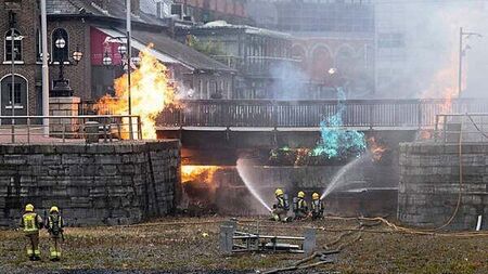 Red Luas line to fully reopen following George's Dock bridge fire