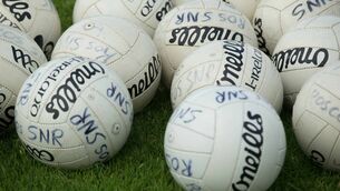 <p>Tulsk Lord Edwards wants the "home team" to provide footballs for league and championship games. Picture: INPHO/Morgan Treacy</p> <p>Tulsk Lord Edwards wants the "home team" to provide footballs for league and championship games. Picture: INPHO/Morgan Treacy</p>