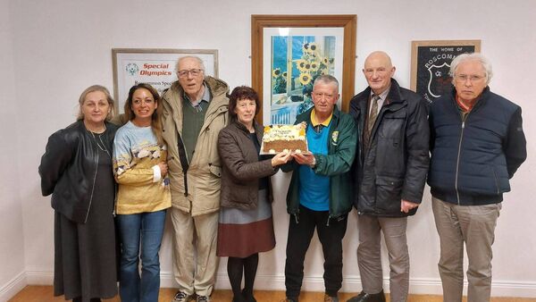 Peadar honoured for 15 years of dedicated service as Cathaoirleach of Roscommon CCE