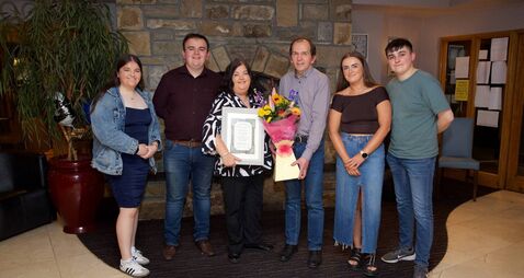 County Roscommon woman honoured at An Post retirement function