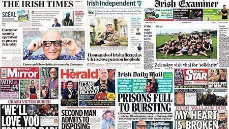 What the papers say: Tuesday's front pages