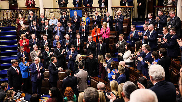 As it happened: 'Thank you Ireland, Glory to Ukraine,' Zelenskiy addresses Oireachtas