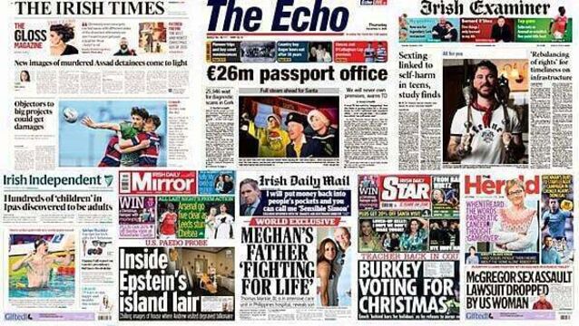 What the papers say: Thursday's front pages
