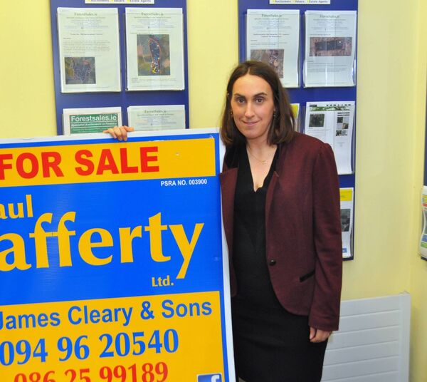 Roisin Rooney from Paul Lafferty Auctioneers is ready to look after all your property needs. Pic: Liam Reynolds Roisin Rooney from Paul Lafferty Auctioneers is ready to look after all your property needs. Pic: Liam Reynolds