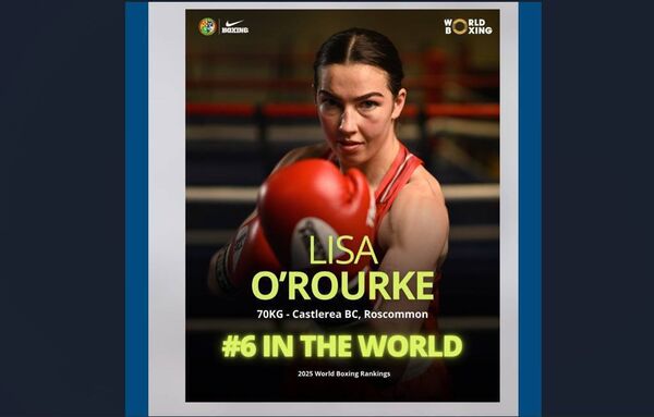 Lisa O'Rourke is ranked No. 6 in the world in her weight category.