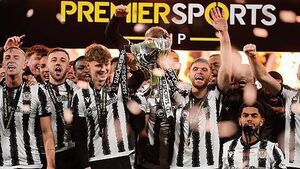 St Mirren stun Celtic to win Premier Sports Cup thanks to Jonah Ayunga double