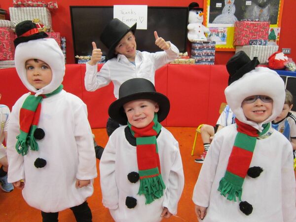 Children from Grange NS, Boyle taking part in their Christmas performance of the 'The Greatest Snowman'. 