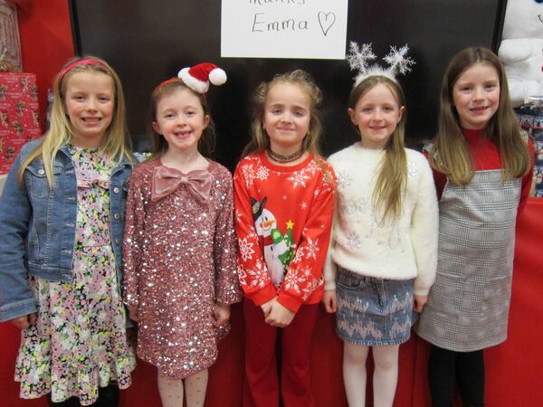 Children from Grange NS, Boyle taking part in their Christmas performance of the 'The Greatest Snowman'.
