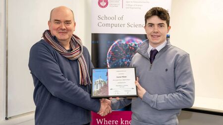 County Roscommon student is awarded Advanced Masters Scholarship