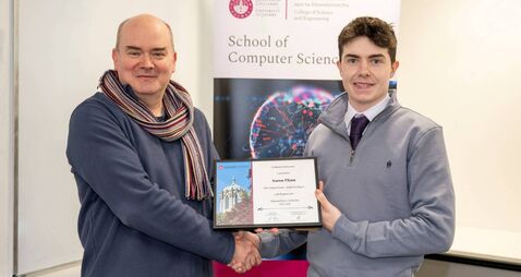 County Roscommon student is awarded Advanced Masters Scholarship