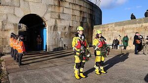 Hundreds gather to mark 130th anniversary of 15 men who drowned on Dún Laoghaire lifeboat