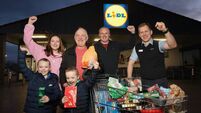 Trolley dash winner bags festive goodies at Roscommon supermarket