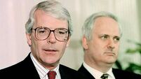 John Major reprimanded John Bruton for ‘stormy’ speech in 1995