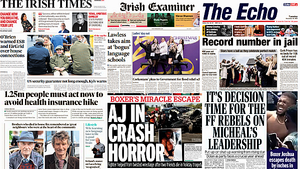 What the papers say: Tuesday's front pages