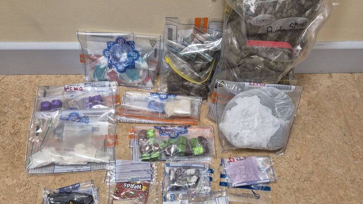 Suspected cannabis and cocaine seized by Roscommon Gardaí