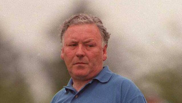 <p>The late Donie Shine was Clann na nGael manager when the Roscommon and Connacht champions played Scotstown in February 1990. Picture: INPHO</p>