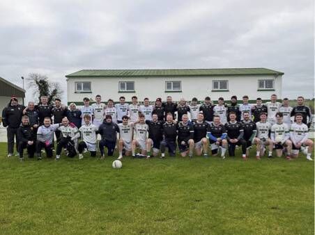 The Ballaghaderreen GAA Over 30s and Under 30s teams took part in a St. Stephen’s Day match. The Ballaghaderreen GAA Over 30s and Under 30s teams took part in a St. Stephen’s Day match.