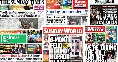 What the papers say: Sunday's front pages