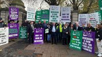 Rally in Athlone against Mercosur deal 