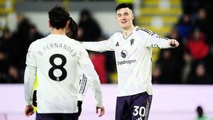 Sesko scores twice but Darren Fletcher’s Man Utd held by Burnley