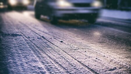 Several secondary and local roads across county in treacherous condition