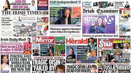 What the papers say: Saturday's front pages