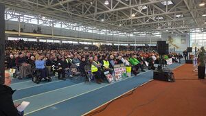 Twenty thousand people shout 'no' to Mercosur 