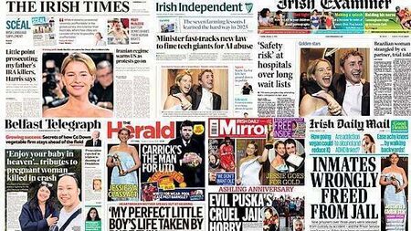 What the papers say: Tuesday's front pages