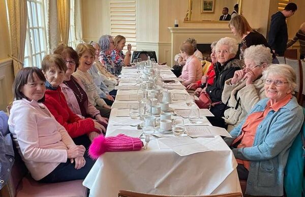 The clients and staff of Elphin Day Centre on a recent outing. 