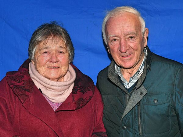 Helen and James McKeon pictured at a Michael English’s church concert in St. Bride’s Church, Ballintubber. Pic: Gerard O’Loughlin